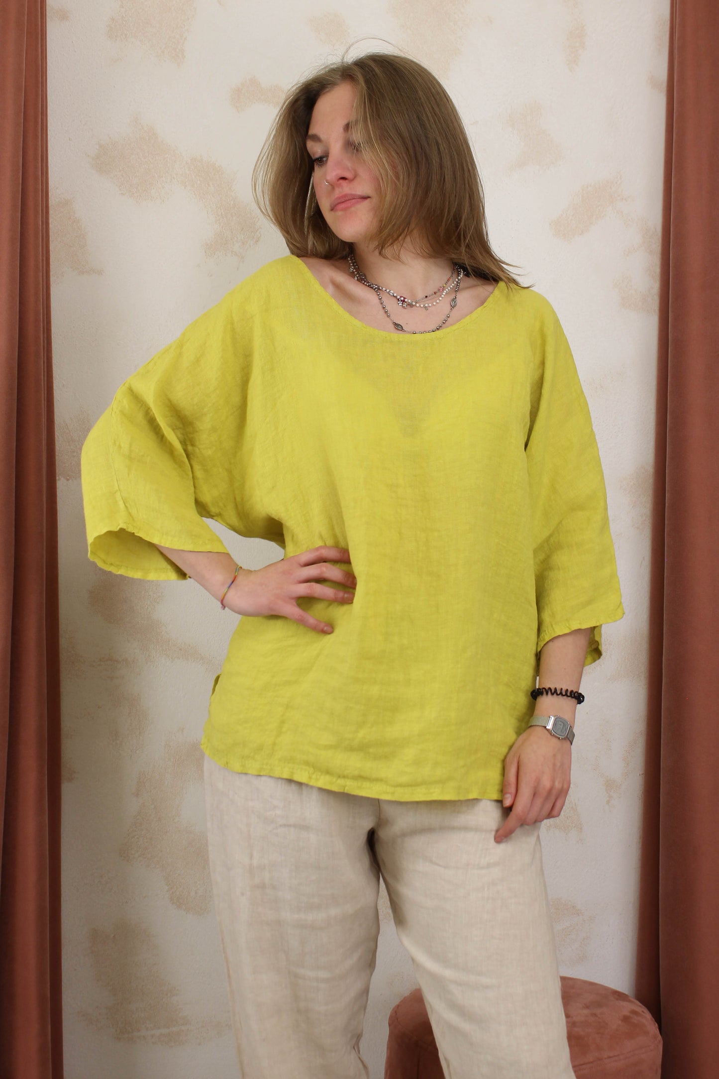 Blusa liscia