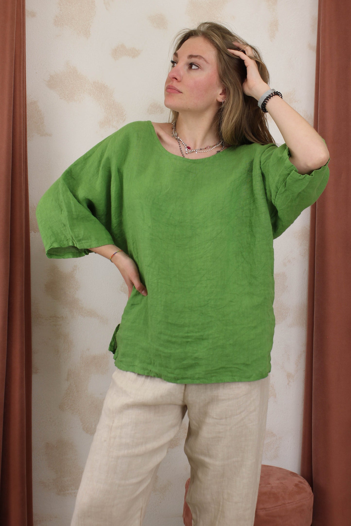 Blusa liscia