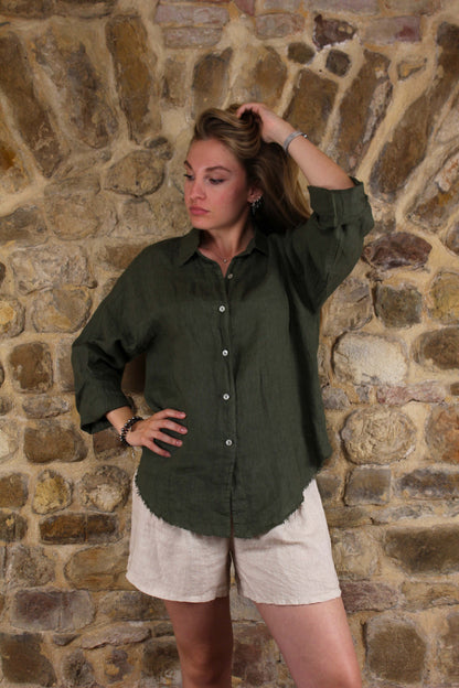 Camicia sfrangiata