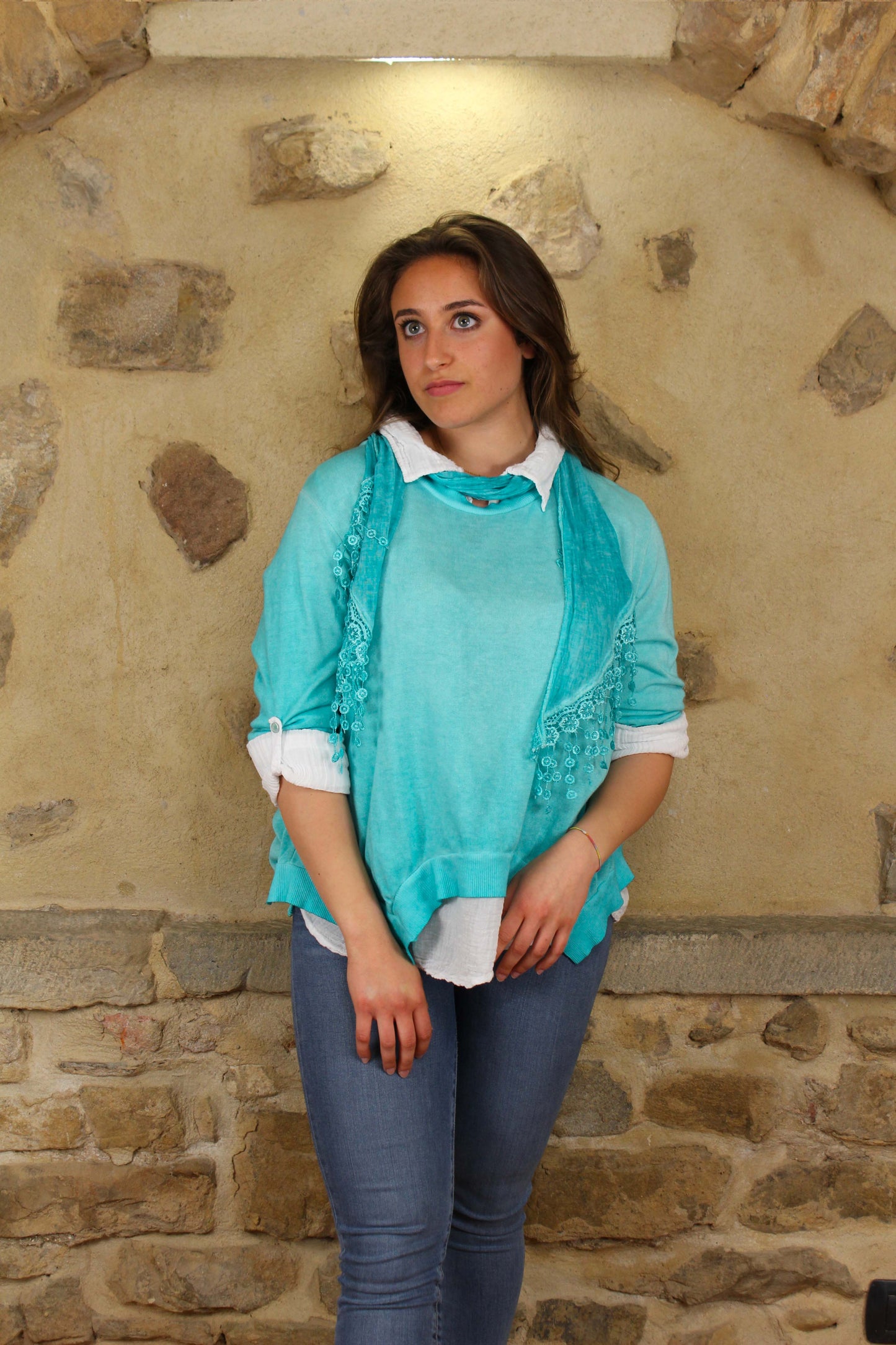 Blusa 3 pezzi