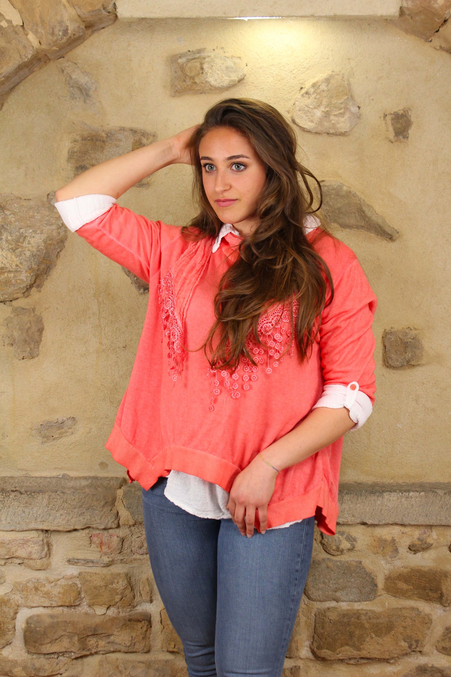 3-piece blouse 